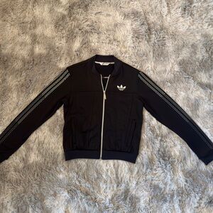 ADIDAS Studded Track Jacket size small